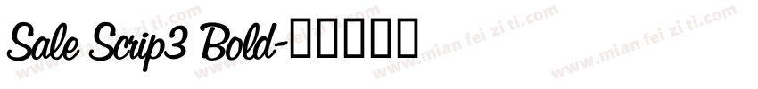 Salve Script3 Bold字体转换